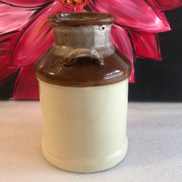 Vintage Farm house Milk  jar . Ceramic - Picture 7 of 16